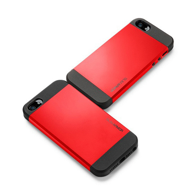 【iPhoneSE(第1世代)/5s/5 ケース】SPIGEN SGP Case Slim Armor Color Series Crimson Redサブ画像