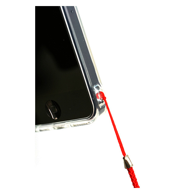 Iphone5 ケース ストラップホール付き クリア Highend Berry Iphoneケースは Unicase