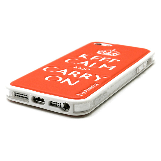 【iPhoneSE(第1世代)/5s/5 ケース】Cushi Plus KEEP CALM (Red)goods_nameサブ画像