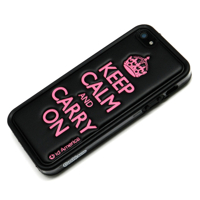 【iPhoneSE(第1世代)/5s/5 ケース】Cushi Plus KEEP CALM (Black)goods_nameサブ画像
