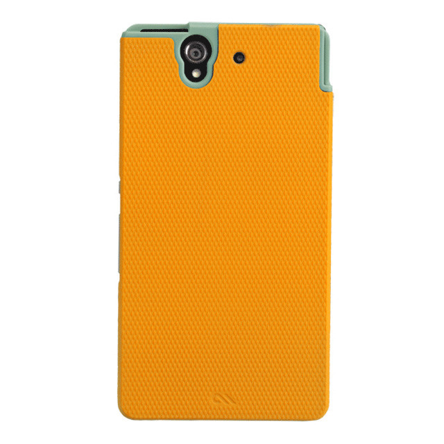 【XPERIA Z ケース】Hybrid Tough Case, Tangerine Tango/Winter Aqua