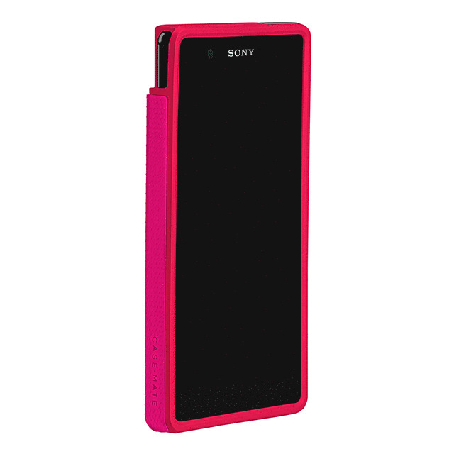 【XPERIA Z ケース】Hybrid Tough Case, Lipstick Pink/Flame Redgoods_nameサブ画像