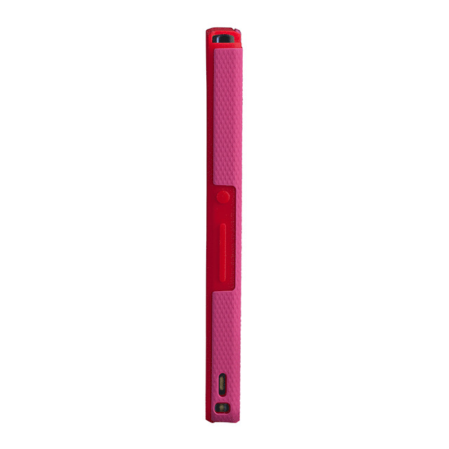 【XPERIA Z ケース】Hybrid Tough Case, Lipstick Pink/Flame Redサブ画像