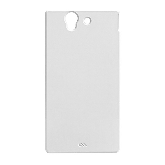 【XPERIA Z ケース】Barely There Case, Glossy White