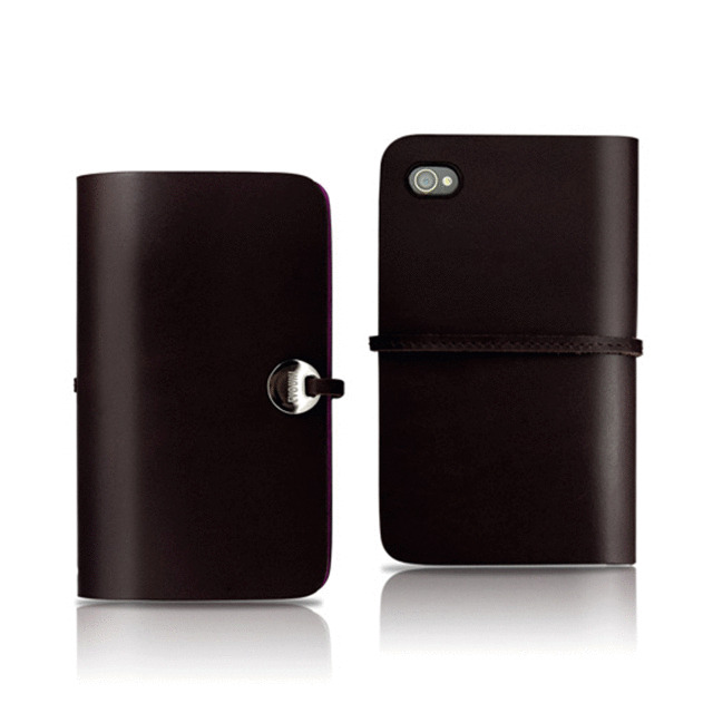 【iPhone4S/4 ケース】Leather Arc Cover_iPhone4/4S Blackgoods_nameサブ画像