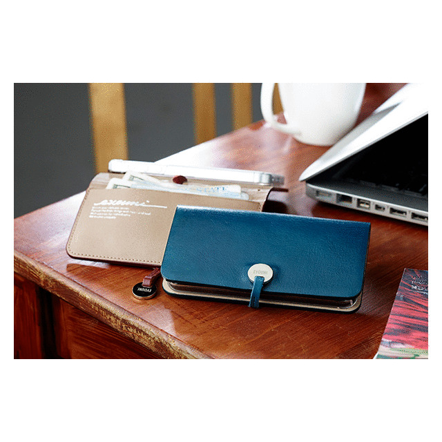 【iPhone5 ケース】Leather Arc Cover_iPhone5 Bluegoods_nameサブ画像