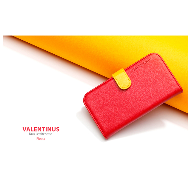 【GALAXY S3 ケース】Leather Wallet Case VALENTINUS (Fiesta)サブ画像
