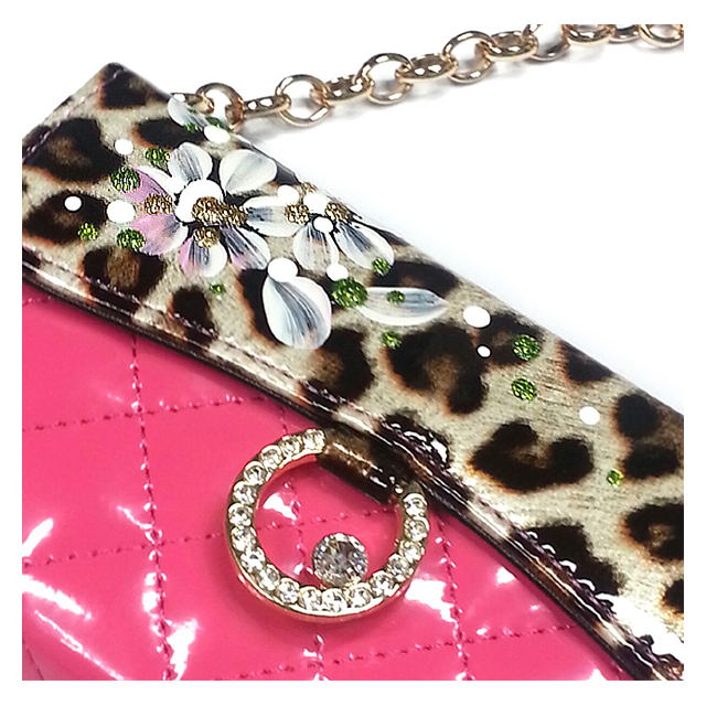 【iPhone5s/5 ケース】TYCHE leopard バック - スタイル ピンクgoods_nameサブ画像