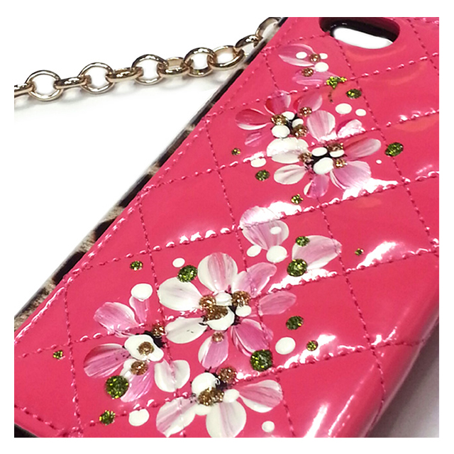 【iPhone5s/5 ケース】TYCHE leopard バック - スタイル ピンクgoods_nameサブ画像
