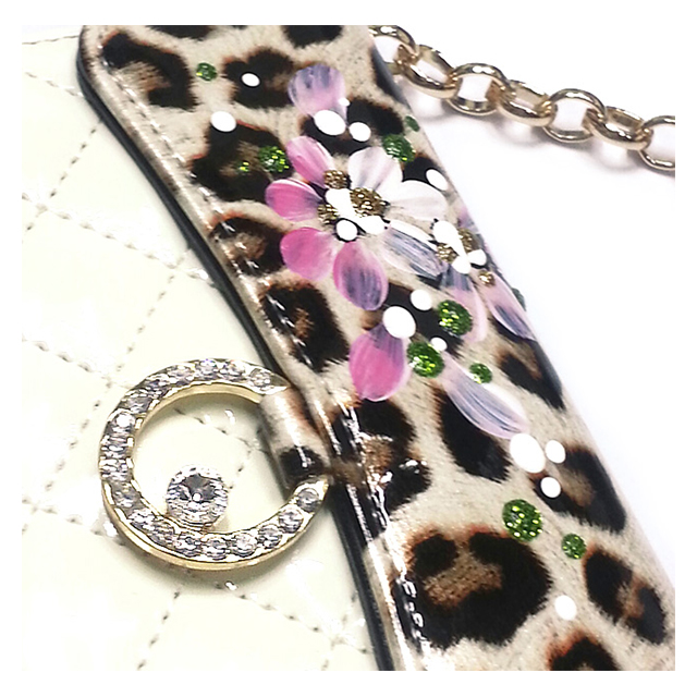【iPhone5s/5 ケース】TYCHE leopard バック - スタイル ホワイトサブ画像