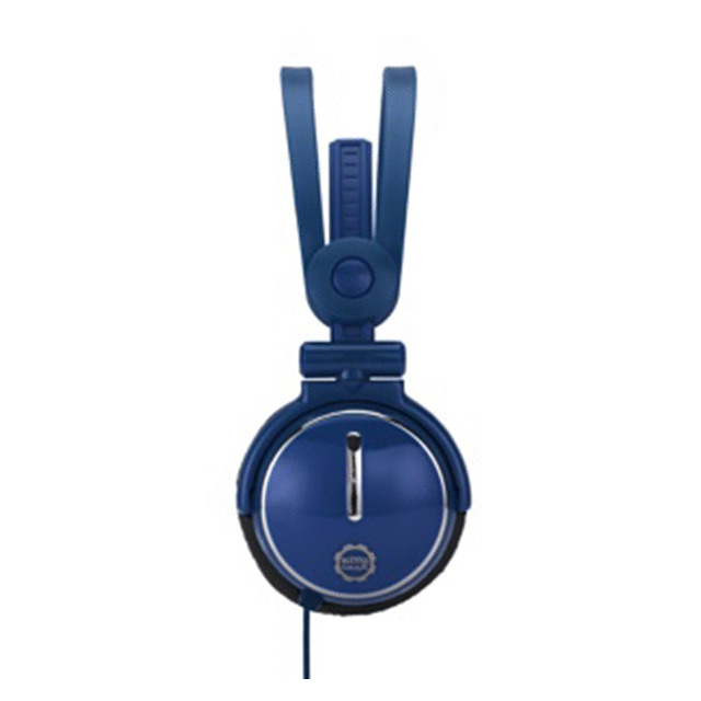 KIDZ GEAR Fold-flat Travel Headphones (Blue)サブ画像