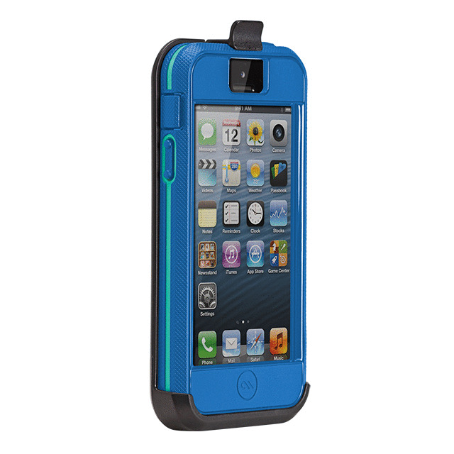 【iPhone5 ケース】iPhone 5 Tough Xtreme Case with Holster, Marine Blue / Winter Aquaサブ画像