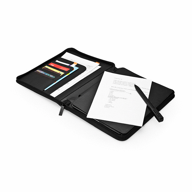 【iPad(第3世代/第4世代) iPad2 ケース】Folder Case Zip Lapa, Blackgoods_nameサブ画像