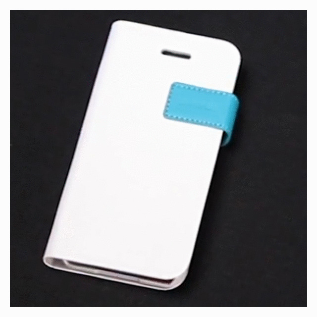 【iPhoneSE(第1世代)/5s/5 ケース】Smart Folder Case Sider Belt： Black/Blackgoods_nameサブ画像