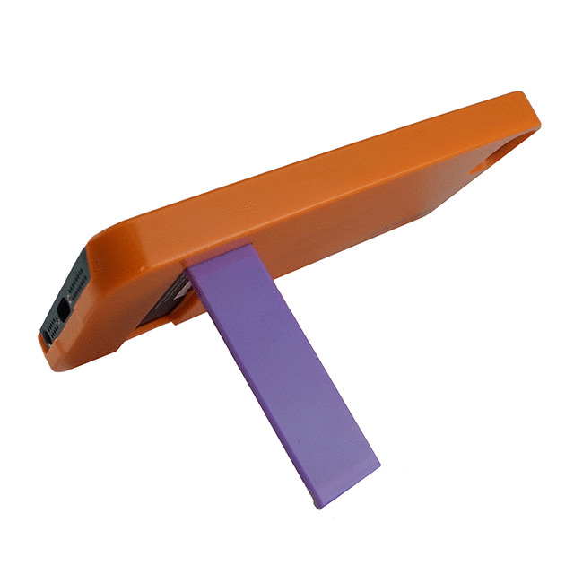 【iPhoneSE(第1世代)/5s/5 ケース】Smart Folder Case Sider Belt： Purple/Orangegoods_nameサブ画像