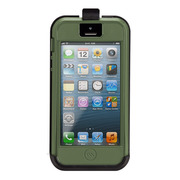 【iPhone5 ケース】iPhone 5 Tough Xtreme Case with Holster, Millitary Green / Orange