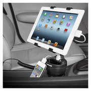 Car Headrest Mount Holder PowerCup 2.2 with Tab-X Mount【iPad mini iPad(第3世代/第4世代) iPad2 iPad】