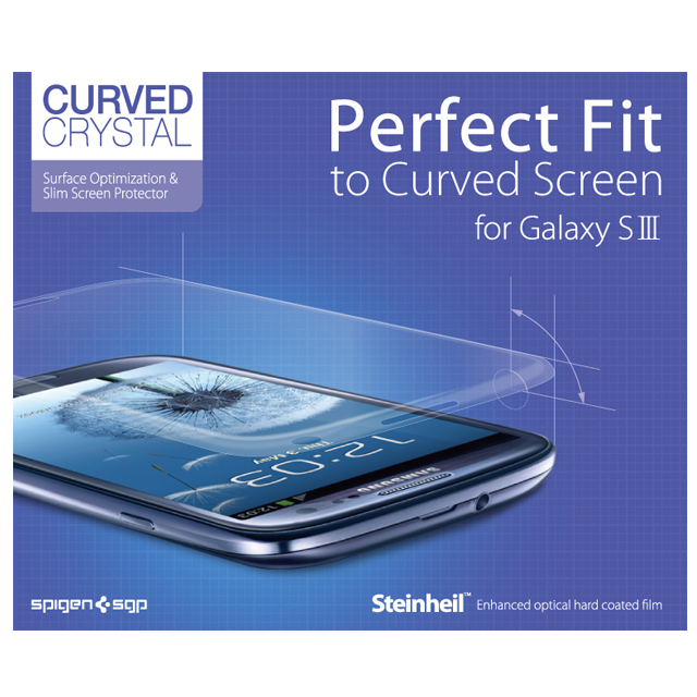【GALAXY S3】SPIGEN SGP Steinheil Curved Crystalサブ画像
