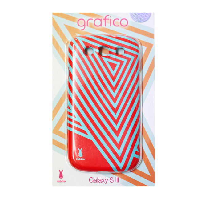 【GALAXY S3 ケース】Rabito Galaxy S3 S-04 ORANGE+BL