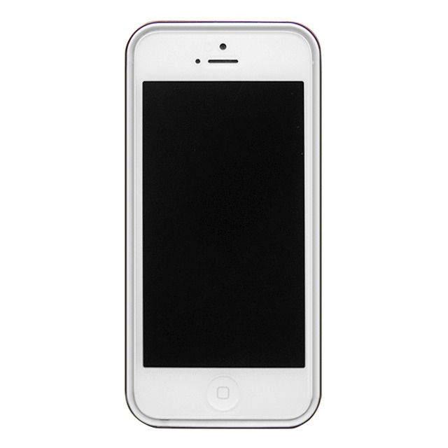 【限定】【iPhone5 ケース】フラットバンパーセット for iPhone5(木目調＆ホワイト)サブ画像