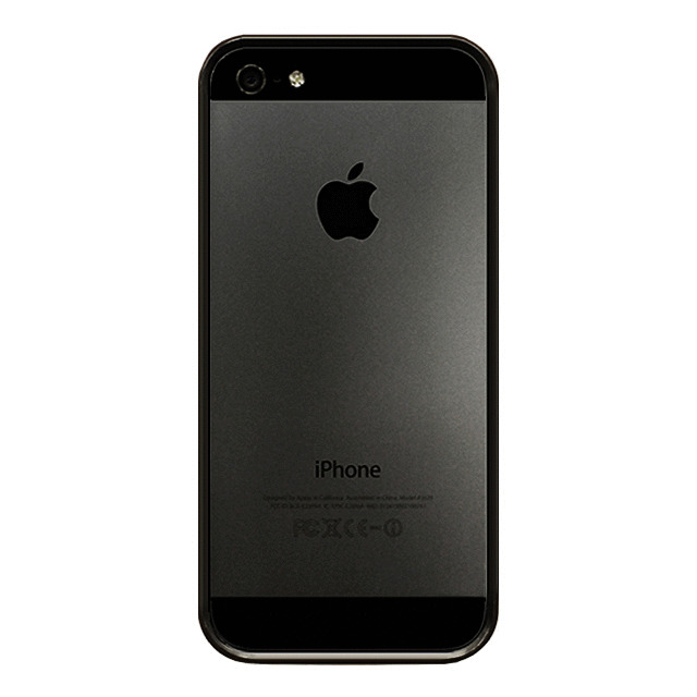 【限定】【iPhone5 ケース】フラットバンパーセット for iPhone5(木目調＆ブラック)goods_nameサブ画像