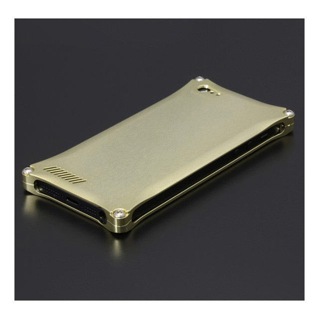 【iPhone5 ケース】ソリッド for iPhone5 Champagne Gold