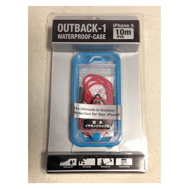 【iPhone5 ケース】OUTBACK-1 Waterproof case for iPhone5(Blue)サブ画像