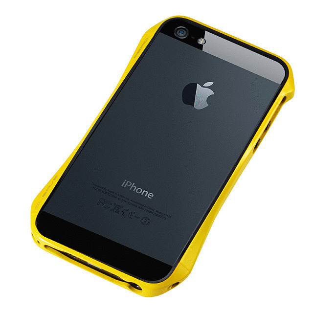 【iPhoneSE(第1世代)/5s/5 ケース】CLEAVE ALUMINUM BUMPER AERO (European Yellow)