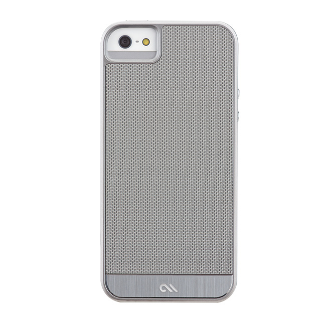 【iPhoneSE(第1世代)/5s/5 ケース】Crafted Case Carbon Fiber, Silver