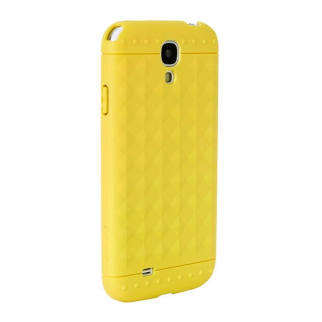 【GALAXY S4 ケース】PopTud Stud Design Case - Ivory Yellowサブ画像