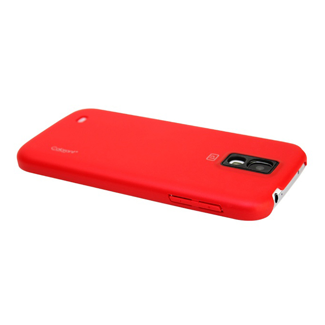 【GALAXY S4 ケース】Colorant Case C1 - Red×Black