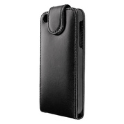 【iPhone5s/5 ケース】SeeJacket Leather FLIP (black)