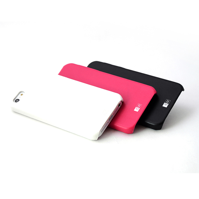 【iPhone5s/5 ケース】Leather Snap (Magneta)サブ画像