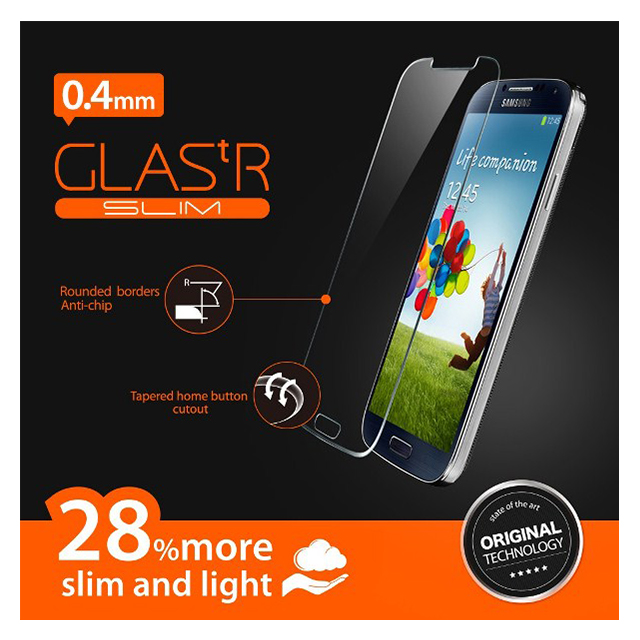 【GALAXY S4】Oleophobic Coated Tempered Glass GLAS.t R SLIMサブ画像