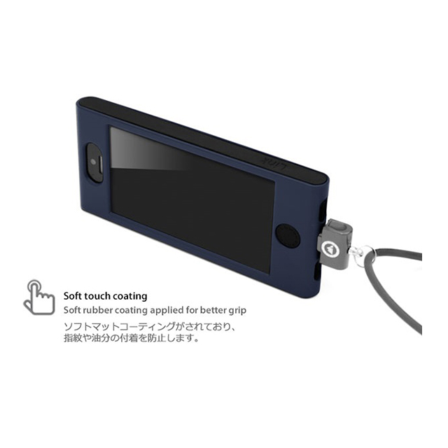【iPhone5 ケース】Link Outdoor NeckStrap Case for iPhone 5 - Navy Blueサブ画像