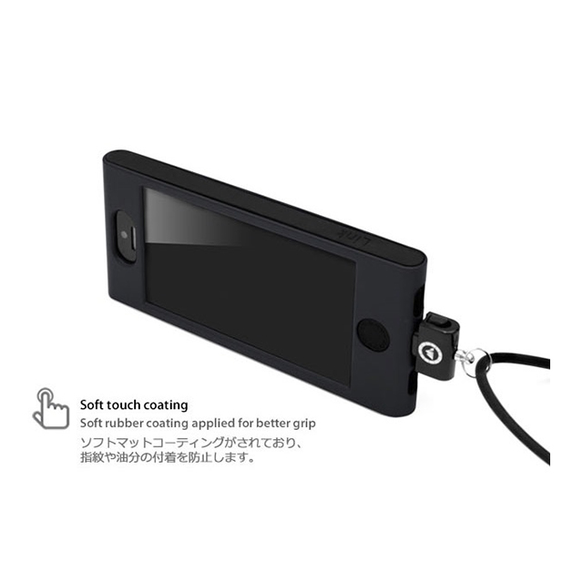 【iPhone5 ケース】Link Outdoor NeckStrap Case for iPhone 5 - Blackサブ画像