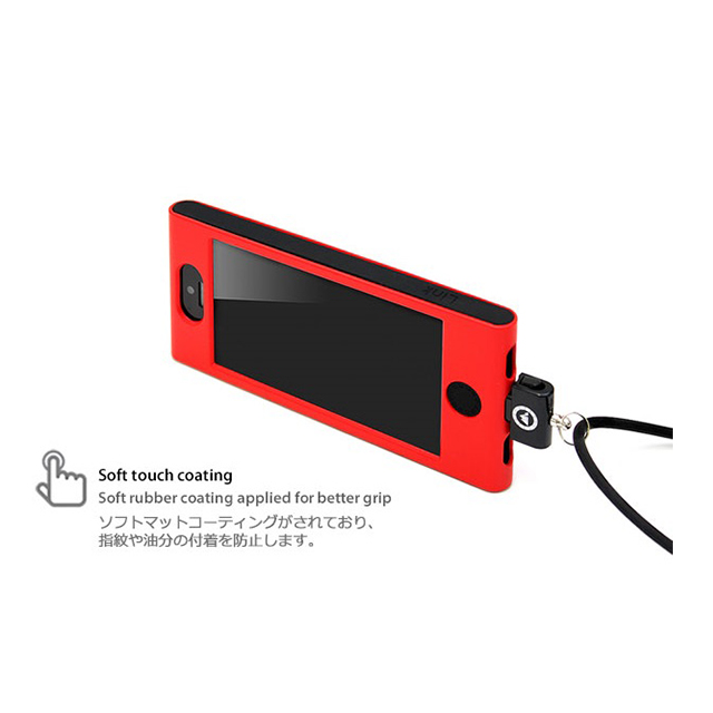 【iPhone5 ケース】Link Outdoor NeckStrap Case for iPhone 5 - Redサブ画像