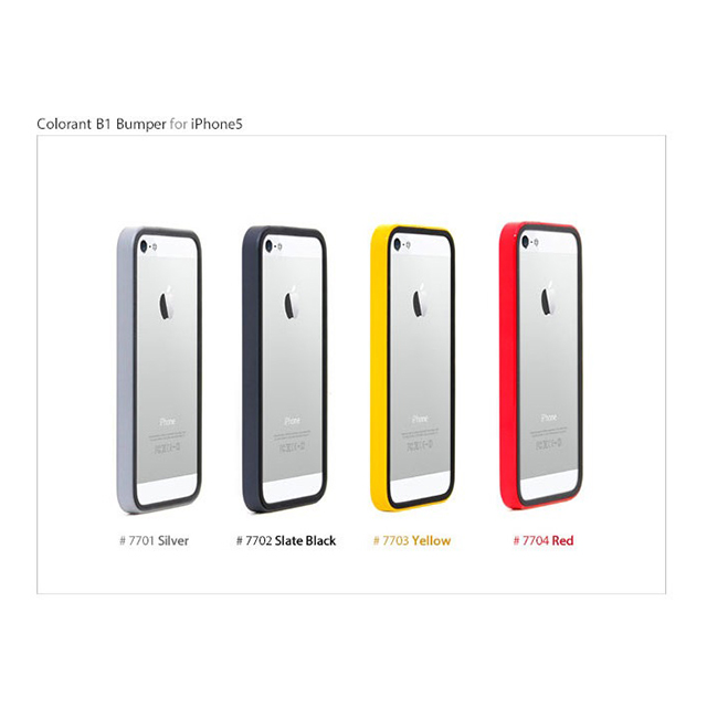 【iPhoneSE(第1世代)/5s/5 ケース】B1 Bumper Full Protection (Silver)サブ画像