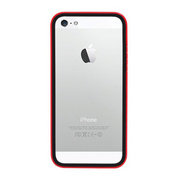 【iPhoneSE(第1世代)/5s/5 ケース】B1 Bumper Full Protection (Red Glossy)