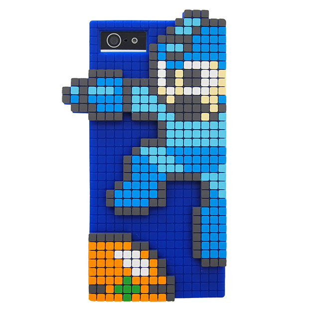 iPhone5s/5 ケース】ロックマン シリコン3Dドットジャケット 画像一覧 