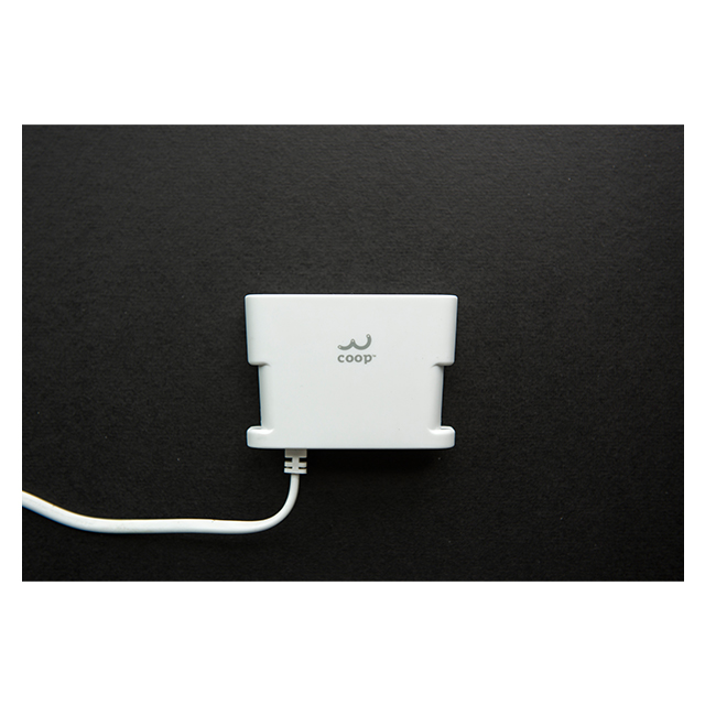 5.1A USB4ポート充電器 (イエロー)サブ画像