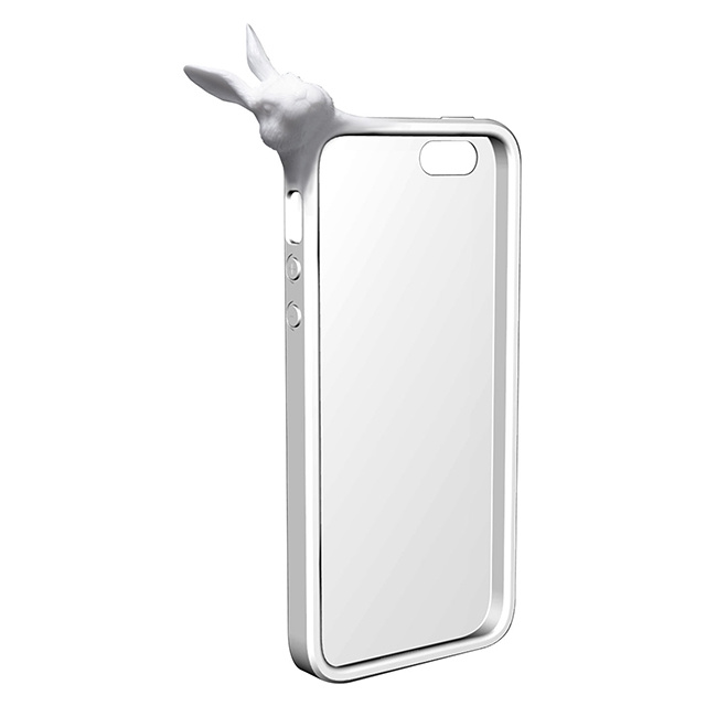 【iPhone5s/5 ケース】マイマークケース iPhone5s/5用 ラビット ホワイト