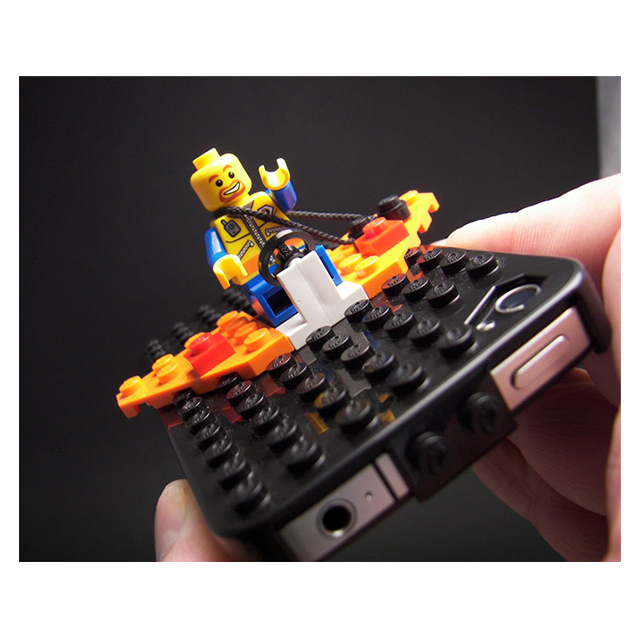 【iPhone5s/5 ケース】LEGO brick compatible case ブラックgoods_nameサブ画像