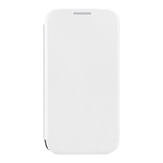 【GALAXY S4 ケース】Folio Uncover Style Case, White