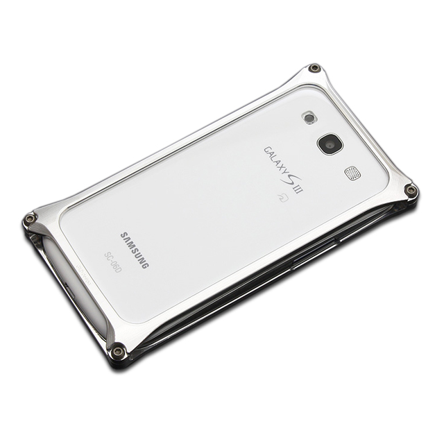 【GALAXY S3 ケース】Solid Bumper for GALAXY S3/S3α シルバーサブ画像