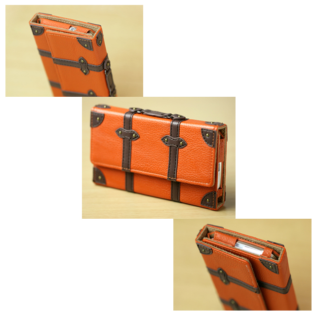 【GALAXY S3 ケース】Trolley Case Full Cover オレンジサブ画像