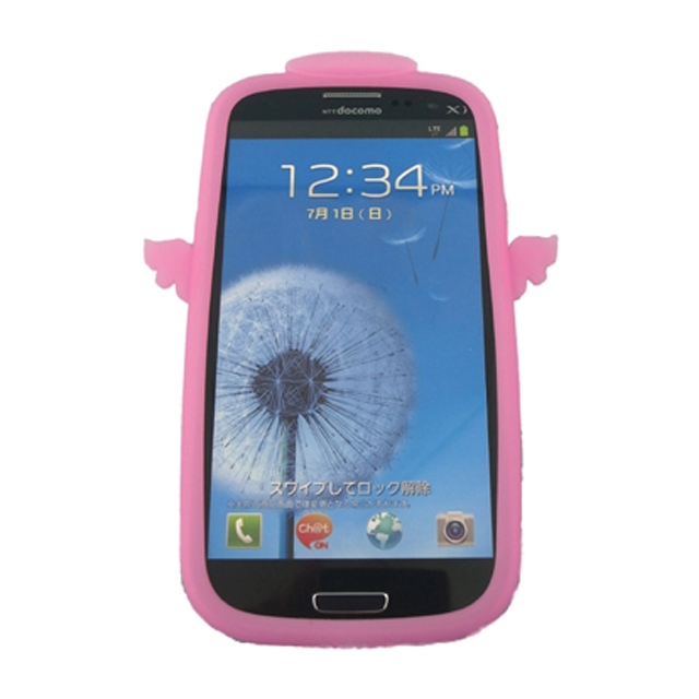 【GALAXY S3 ケース】Angel Silicone Case, Light Pinkサブ画像