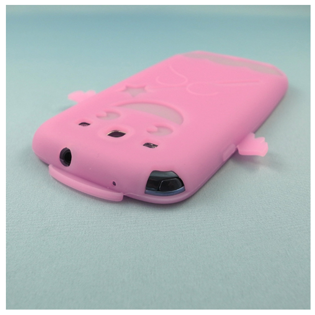 【GALAXY S3 ケース】Angel Silicone Case, Light Pinkサブ画像