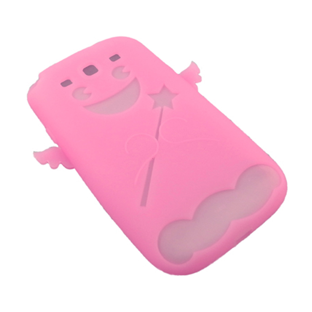 【GALAXY S3 ケース】Angel Silicone Case, Light Pinkサブ画像