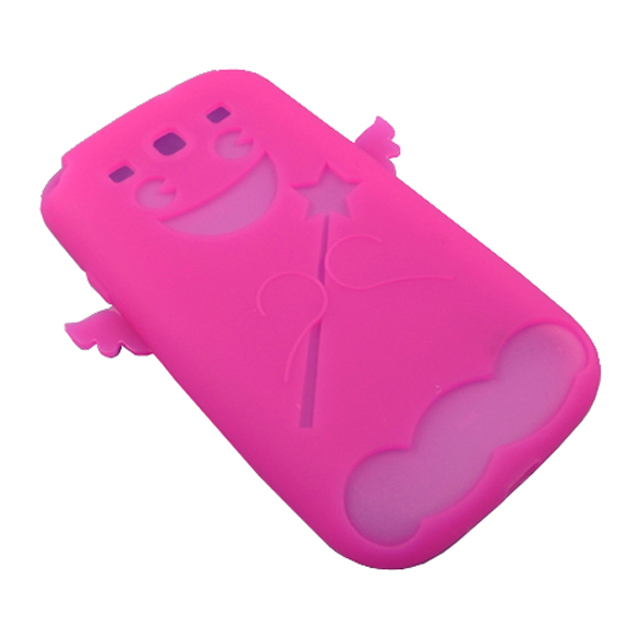 【GALAXY S3 ケース】Angel Silicone Case, Hot Pinkサブ画像